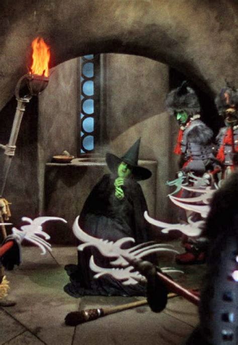 The symbolism of the witch's green skin in The Wizard of Oz
